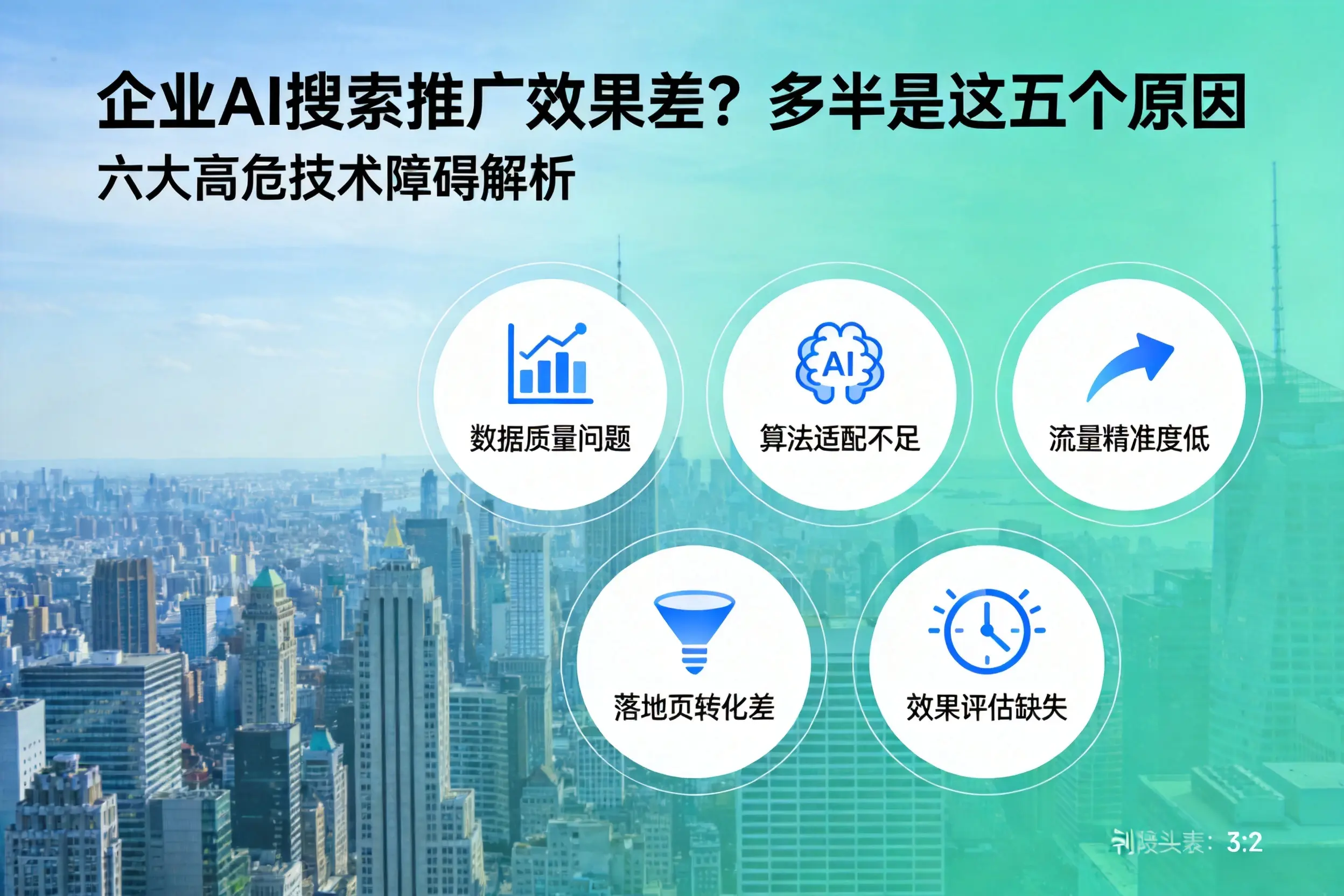 沿河企业AI搜索推广效果差？多半是这五个原因